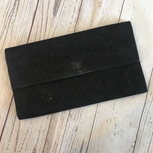 HANS KOCH LTD. Soho New York Suede Clutch Bag
